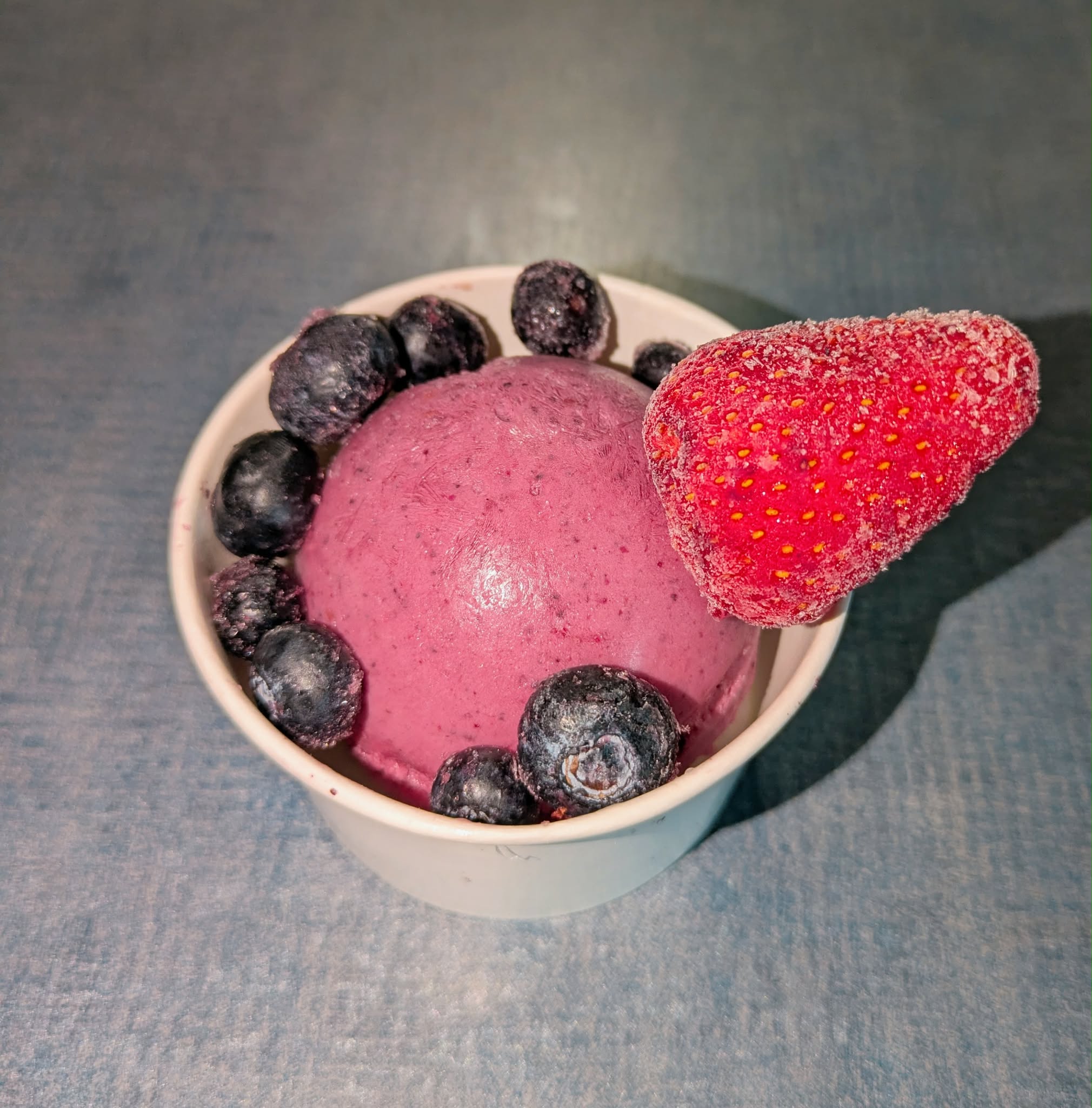 Mixed berry ice cream
